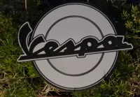 Enseigne scooter vintage — photo 2