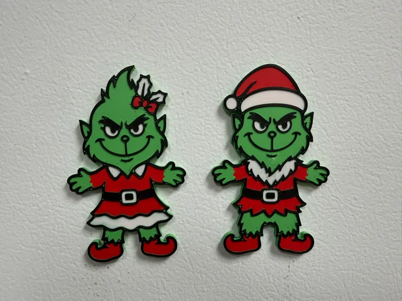 Grinch Style Holiday Kids – Boy & Girl Set