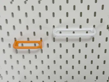 Modelo para impresión 3D: Skadis挂架(可定制尺寸) — vista de referencia 3