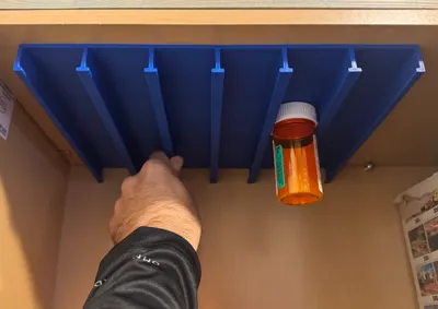 Hanging Pill Bottle Holder