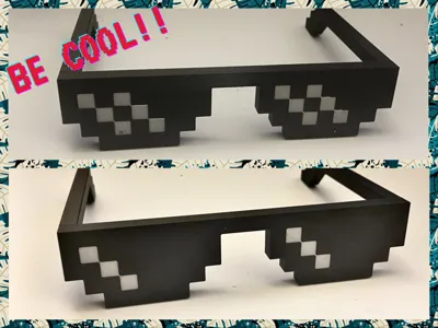 Minecraft Sunglasses [NO SUPPORT]
