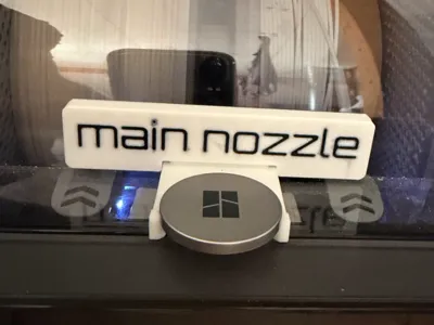X2D AMS nozzle label