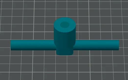 Tap handle for tapping soft materials