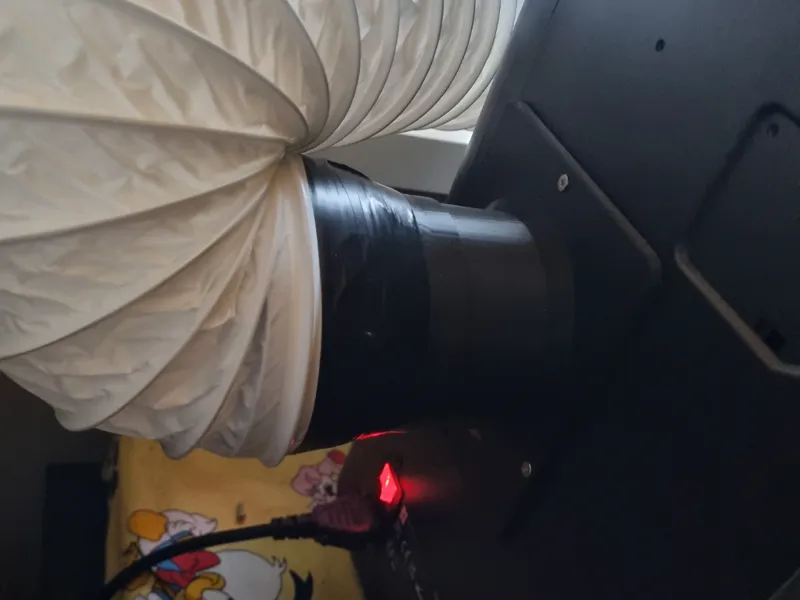 Fan outlet adapter P1S