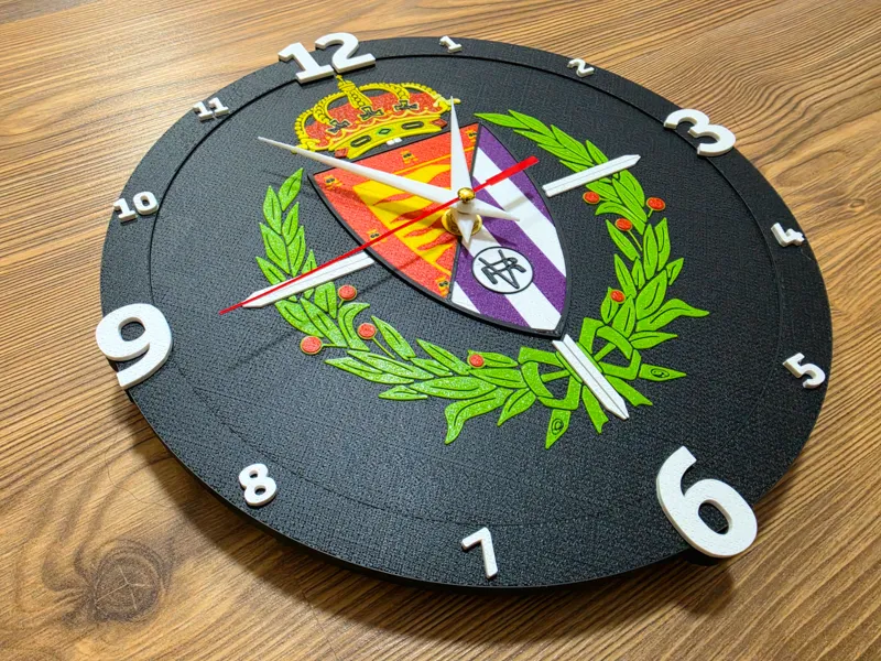 Real Valladolid CF Wall Clock