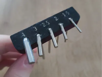 Allen keys (imbus) holder with magnets 1 COLOR!