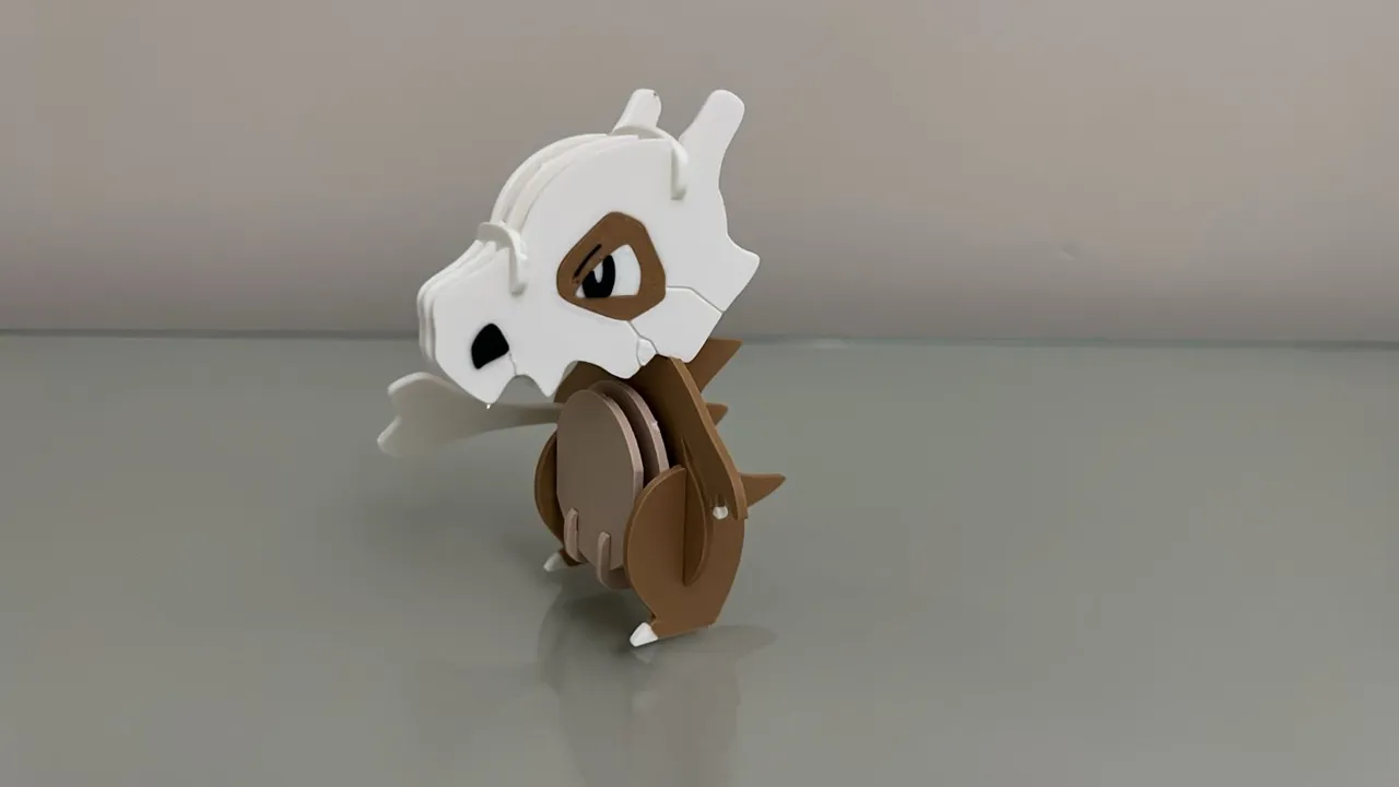 Pokemon #104 - Cubone Kit Card view 3