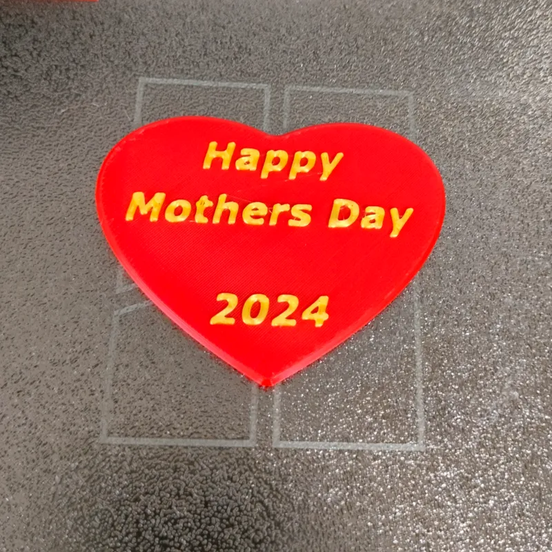 Mothers day heart