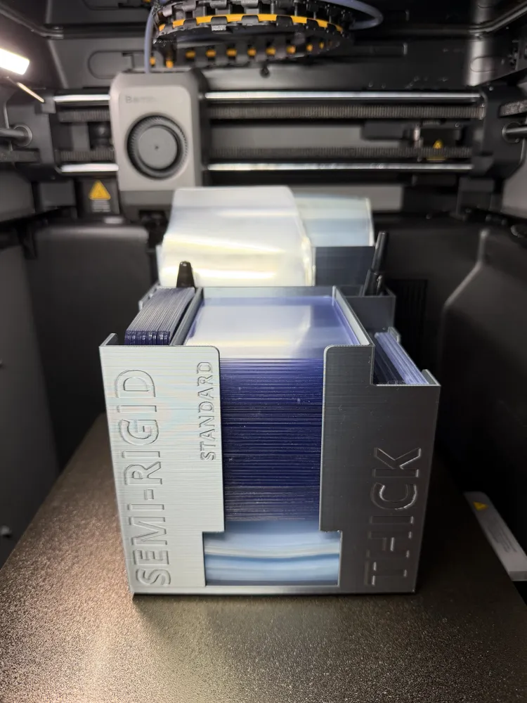 Toploader, Penny/Slab Sleeve, Semi-Rigid Organizer - Free 3D Print ...