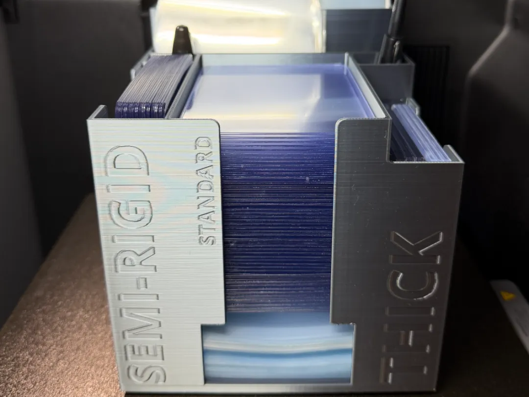Toploader, Penny/Slab Sleeve, Semi-Rigid Organizer - Free 3D Print ...