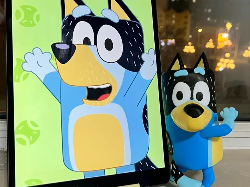 班底特 布鲁伊爸爸 Bluey Bandit Dad 蓝色小狗