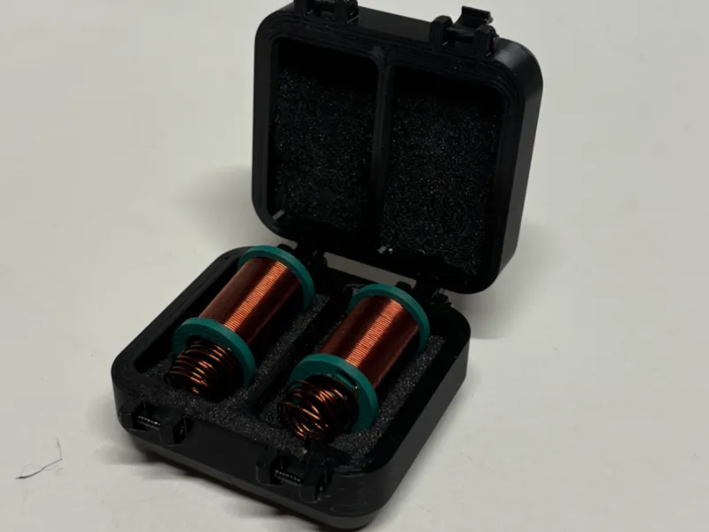 Mini Latch-Box with Desiccant Bay (26x46mm Slots)