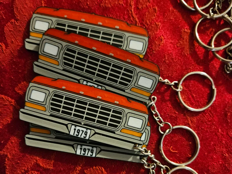 1979 F150 Grille Keychain