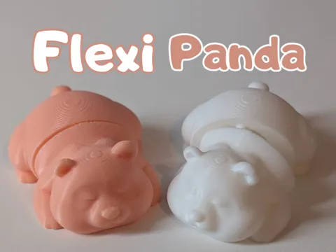 Little Sleeping Panda Articulated
