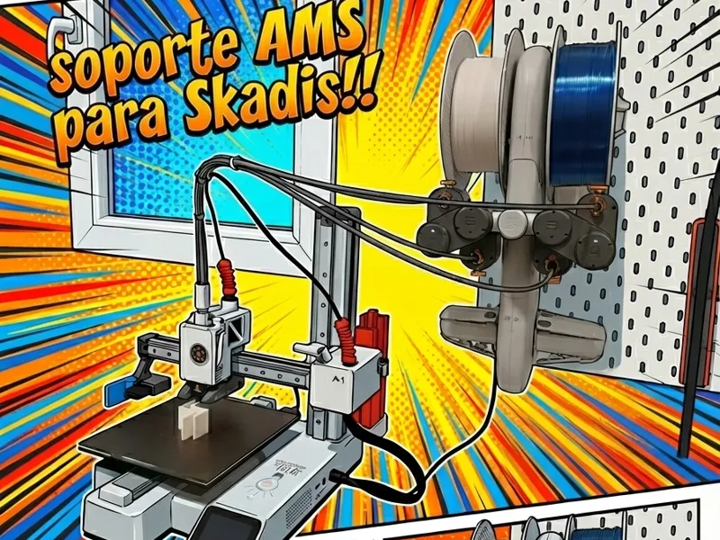 AMS Lite Support for Skadis - Print with AMS