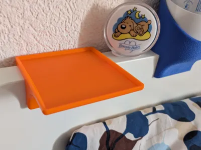 Malm headboard shelf