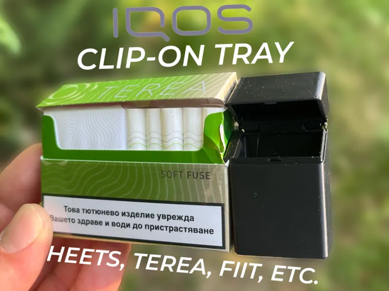 IQOS Clip-On Tray for HEETS, TEREA, FIIT, etc.