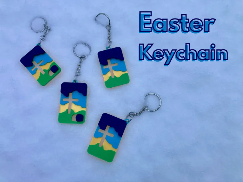 Easter Keychain