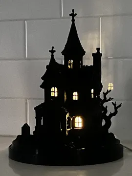 Accesorio de iluminación decorativa: Halloween Village Collection | House 1 — vista de referencia 3
