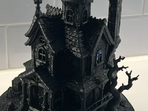 Accesorio de iluminación decorativa: Halloween Village Collection | House 1 — referencia de MakerWorld