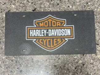 Harley Davidson License Plate Cover