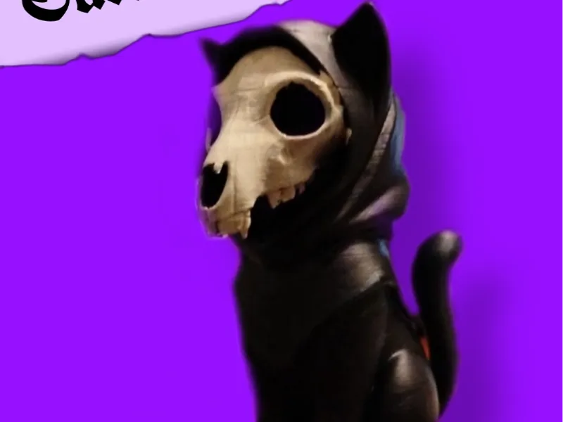 Satanic Monk Cat