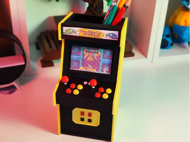 Console Arcade Portapenne per scrivania NO AMS