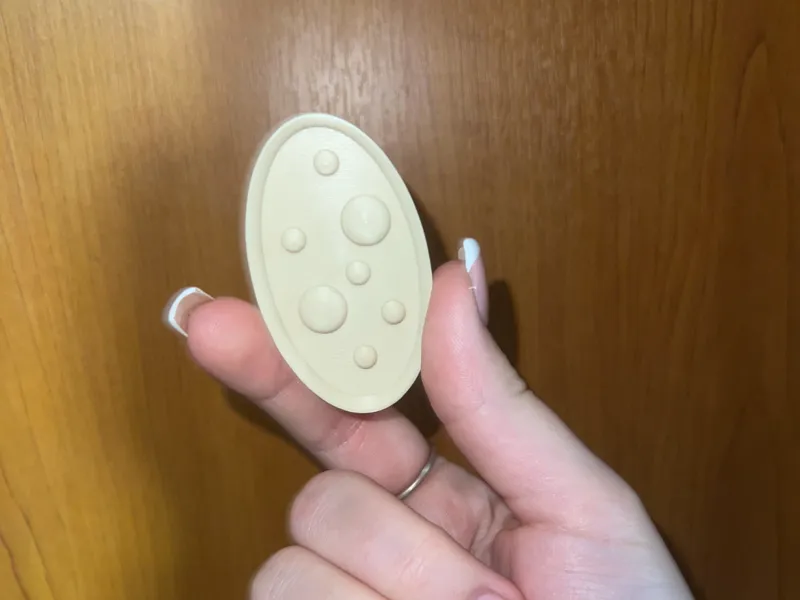 Bumpy fidget/worry stone 