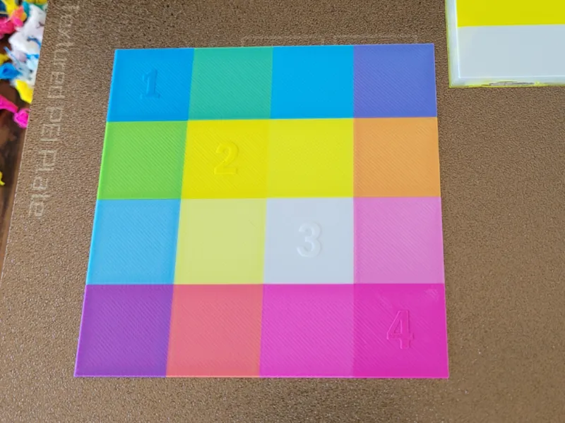 Color Mixing Test A1mini