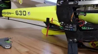 Guide d'antenne et plateau récepteur pour hélicoptère RC — photo 2