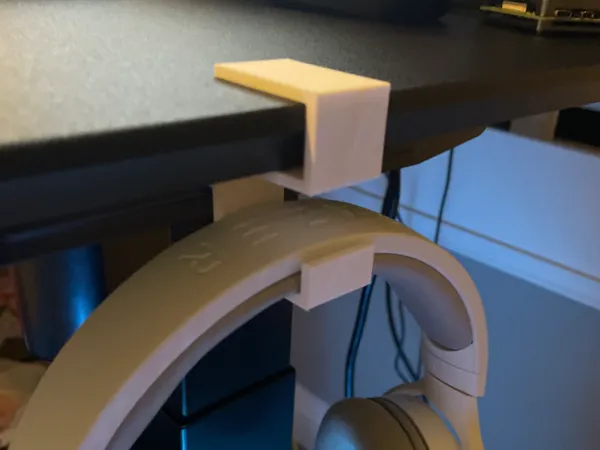 Support de casque de bureau (bureau 18 mm)