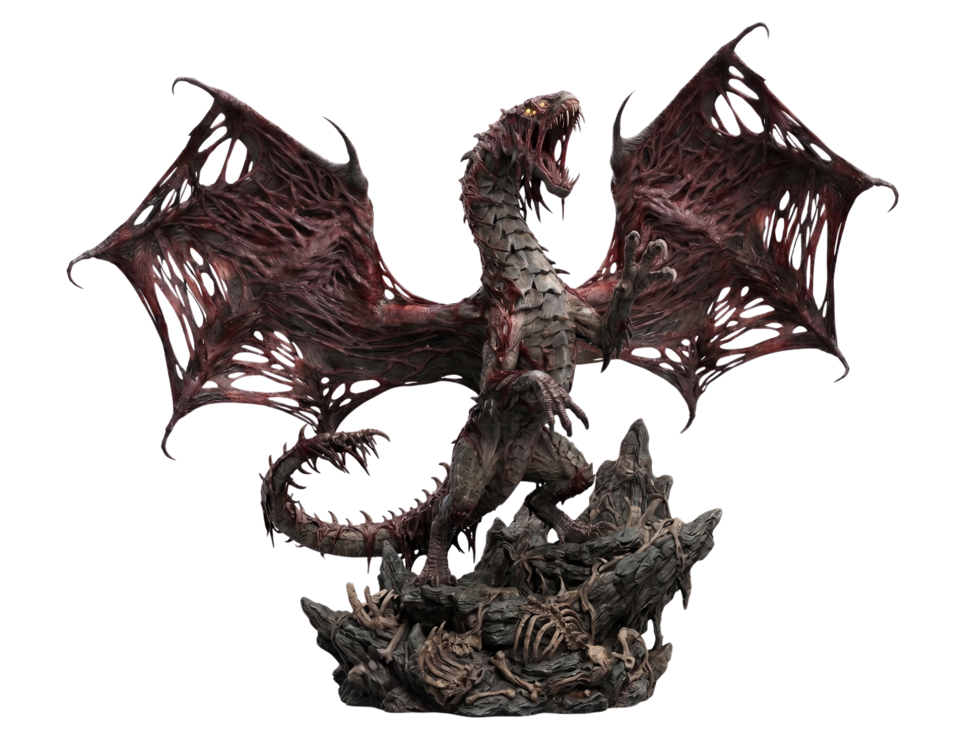 Vaal Hazak - Monster Hunter Diorama #015 - 1