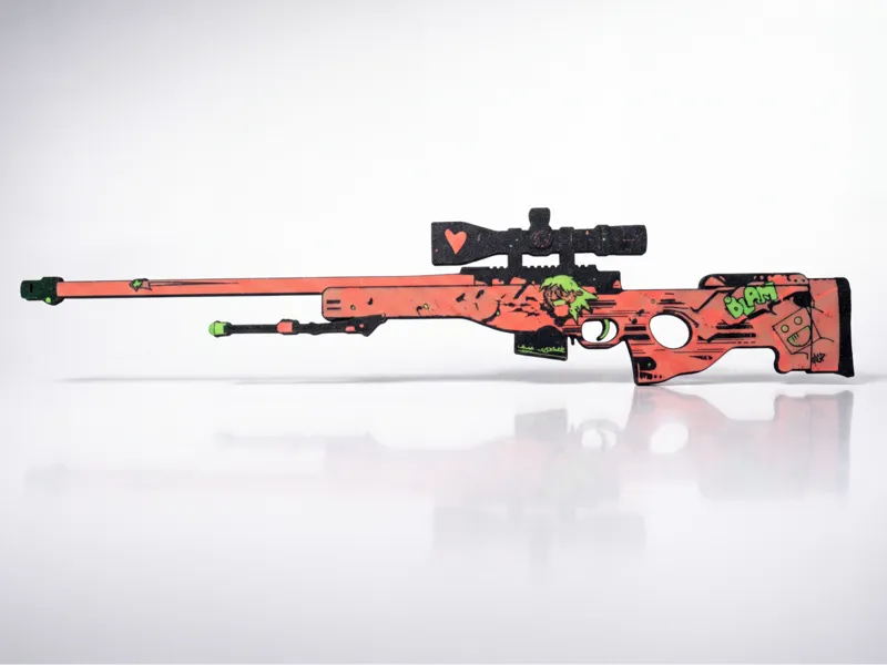 AWP | Crakow - 3D Printed Wall Art