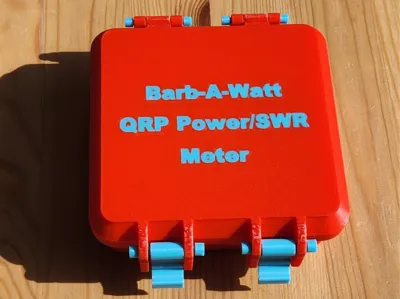 Barb-A-Watt SWR/PWR Meter Storage Case