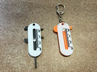 Caliper Keyring Cockatoo