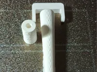 Rouleau texture bois pour argile — photo 1