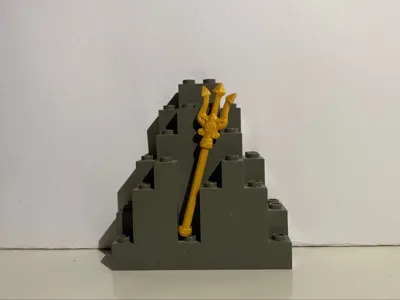 Poseidon's Trident - compatible with construction blocks