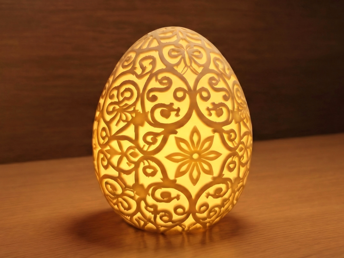 Egg Tealight Lamp – LED Candle Holder