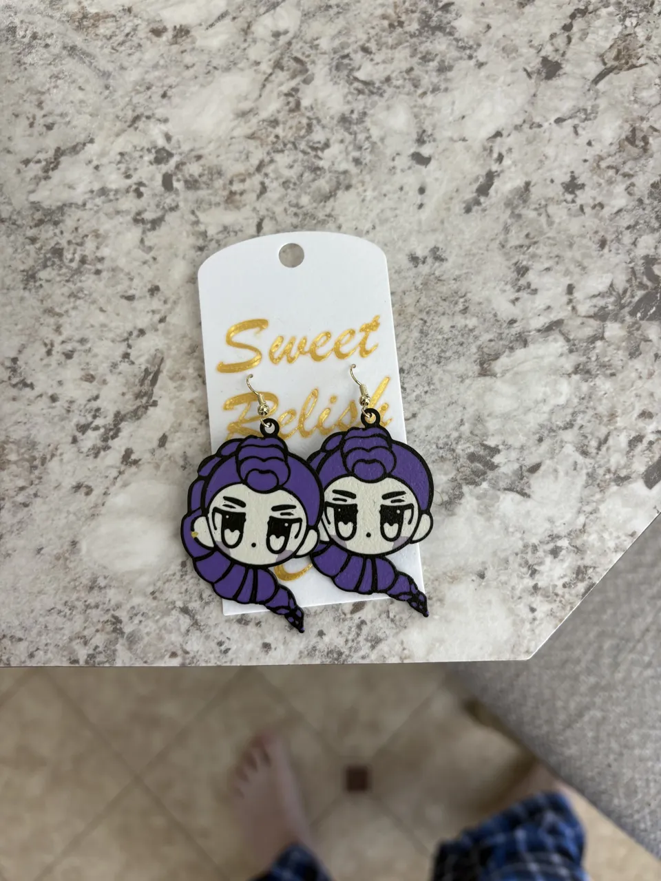 KPOP Demon Hunters Rumi Earrings view 2