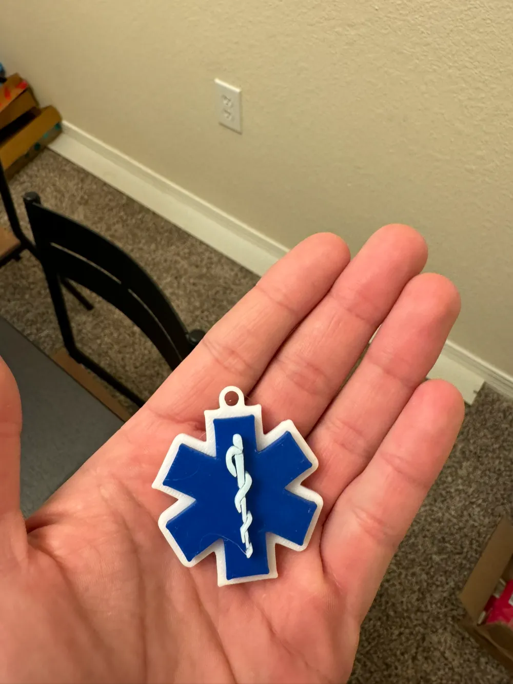 EMS Keychain by hayden1524 MakerWorld