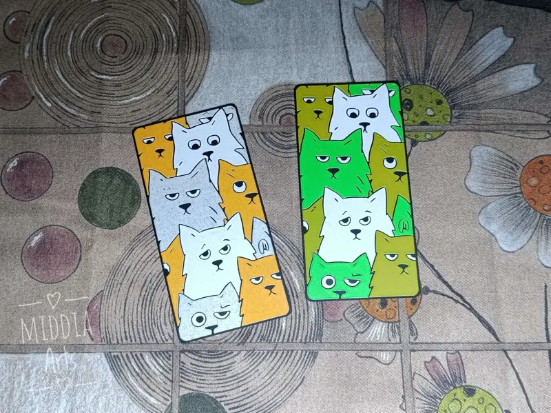 Bookmark - Disappointed Gang of Cats