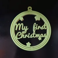 Boule de Noël « My First Christmas » — photo 3