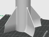 Ailerons torsadés pour fusée maquette — photo 2