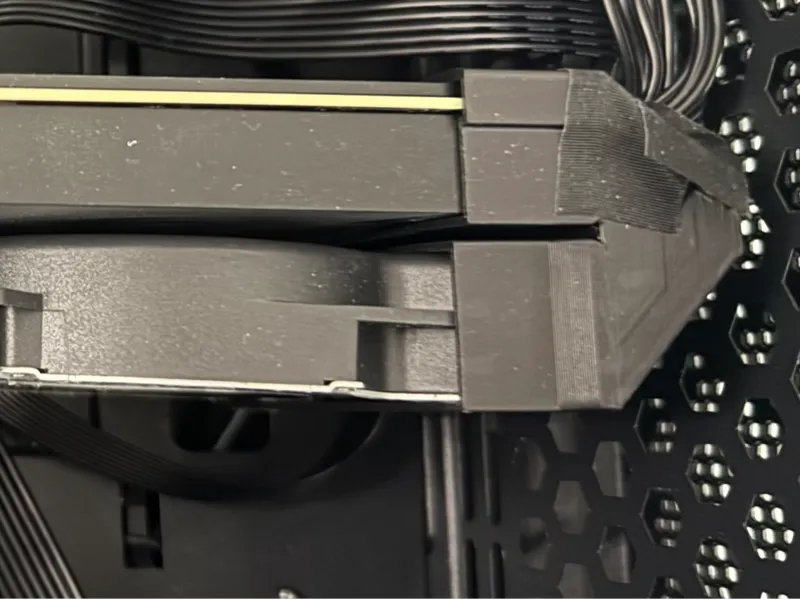 Tesla T10 U-turn duct adapter