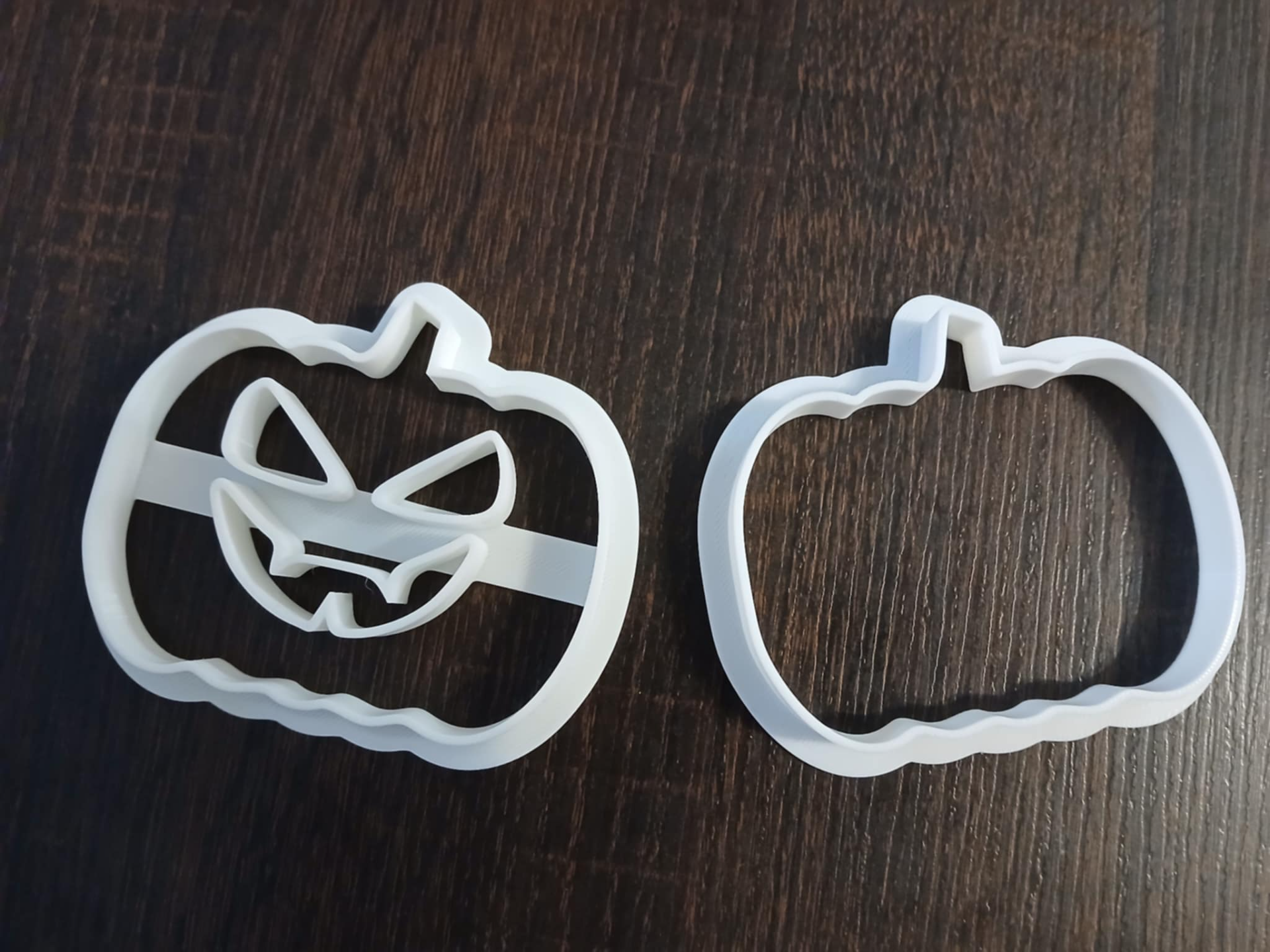 Cookie cutters for Linzer cookies - pumpkin