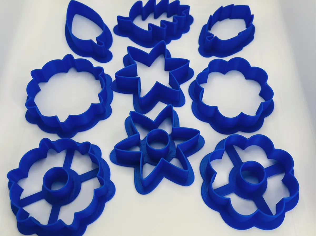 Set d'emporte-pièces fleurs pour pâte à modeler