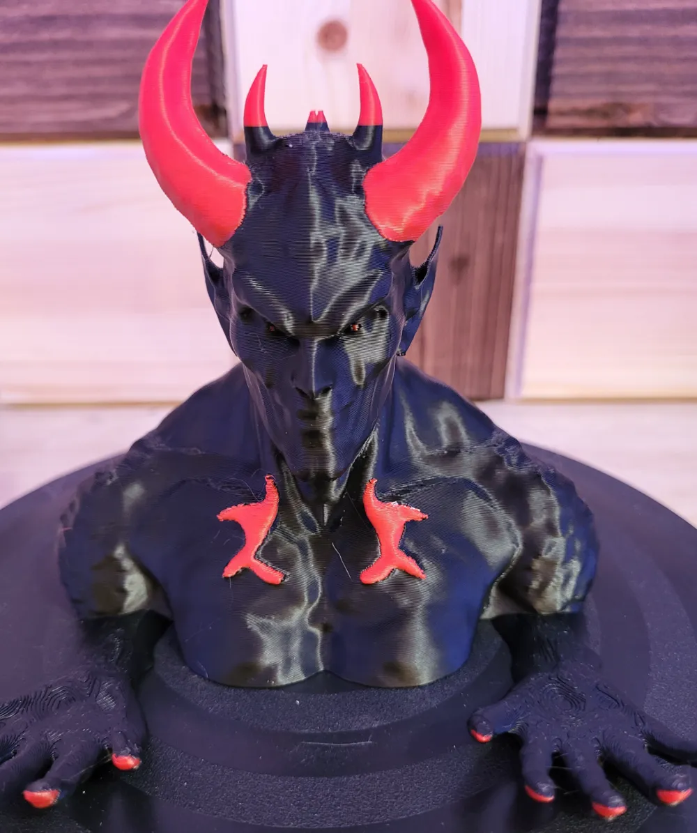 Devil Phone Devil Phone Holder by Random3D - MakerWorld