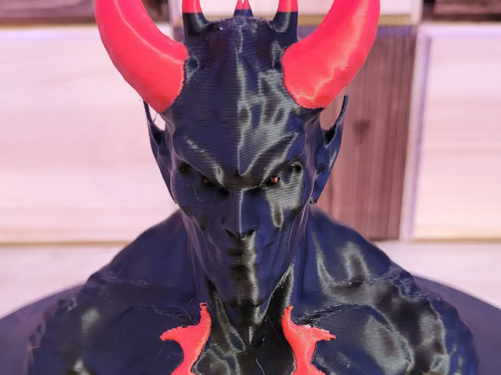 Devil Phone Devil Phone Holder by Random3D - MakerWorld