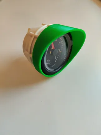 Sun visor for 52mm gauges