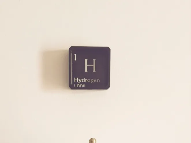 Hydrogen Block Wall Art